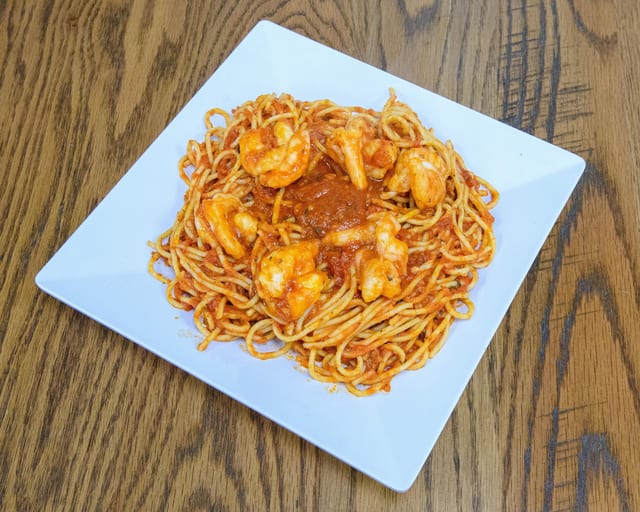 Shrimp Marinara.